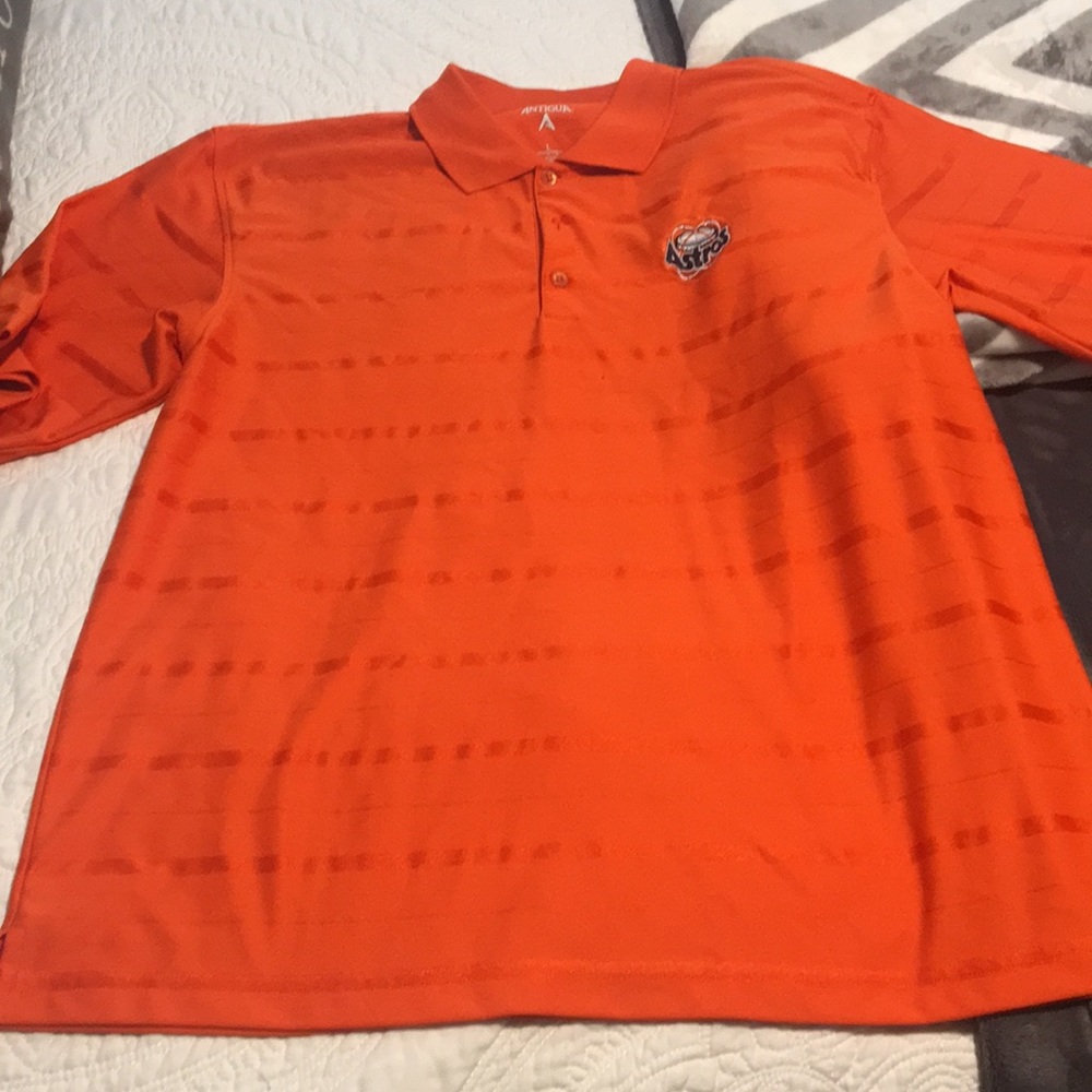 Men’s dry fit collared Astro’s shirt